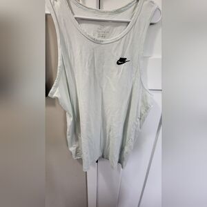 Nike Light Blue Tank Top Classic Crew Neck
